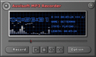 Auvisoft MP3 Recorder screenshot